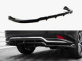 Maxton Design - Central Rear Splitter (Vertical Bars) Lexus RX Mk4 Facelift
