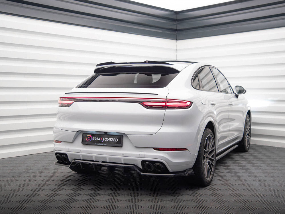 Maxton Design - Rear Splitter (Vertical Bars) Porsche Cayenne Coupe / SUV Mk3