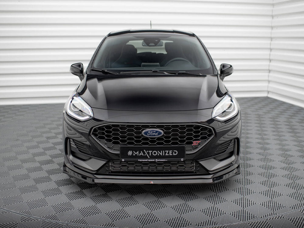 Maxton Design - FRONT SPLITTER V.3 FORD FIESTA ST / ST-LINE MK8/8.5