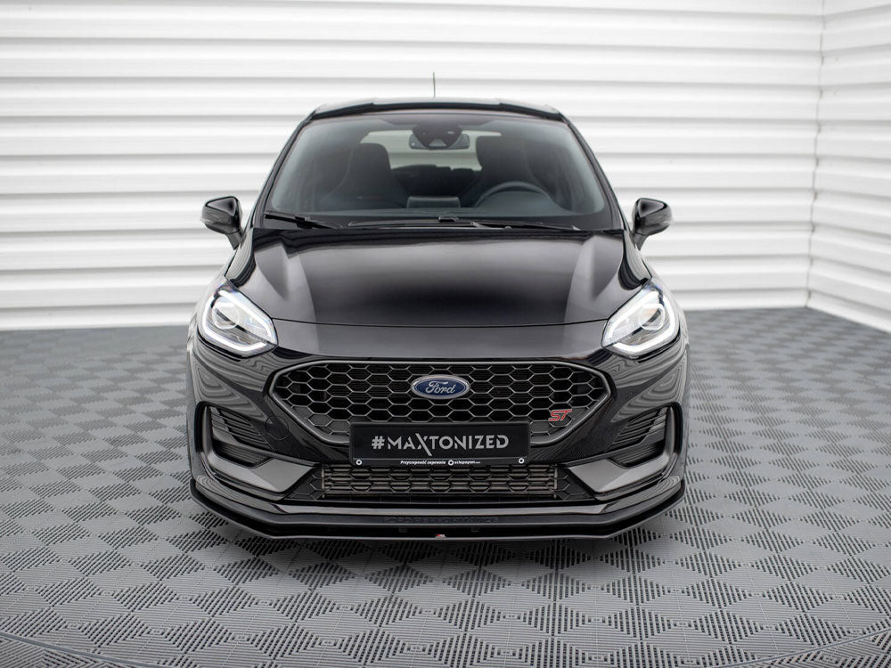 Maxton Design - STREET PRO FRONT SPLITTER FORD FIESTA ST/ST LINE MK8/8.5