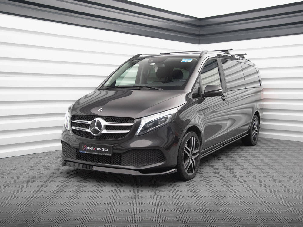Maxton Design - Front Splitter V.1 Mercedes-Benz V-Class W447 Facelift (STANDARD)