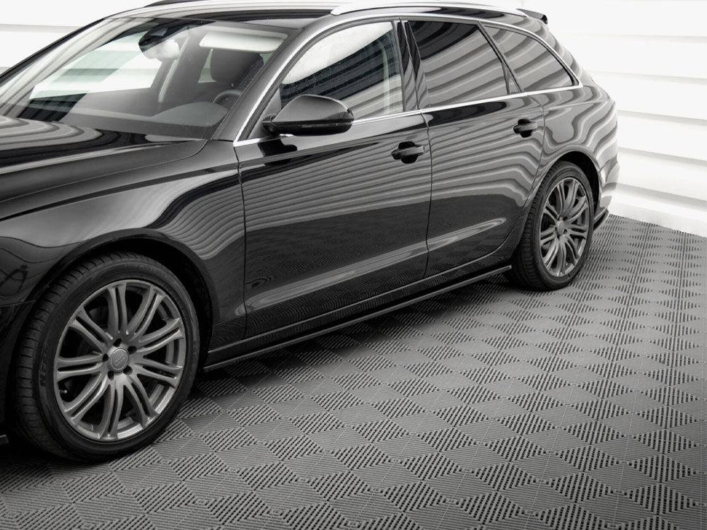 Maxton Design - SIDE SKIRTS DIFFUSERS V.2 AUDI A6 C7