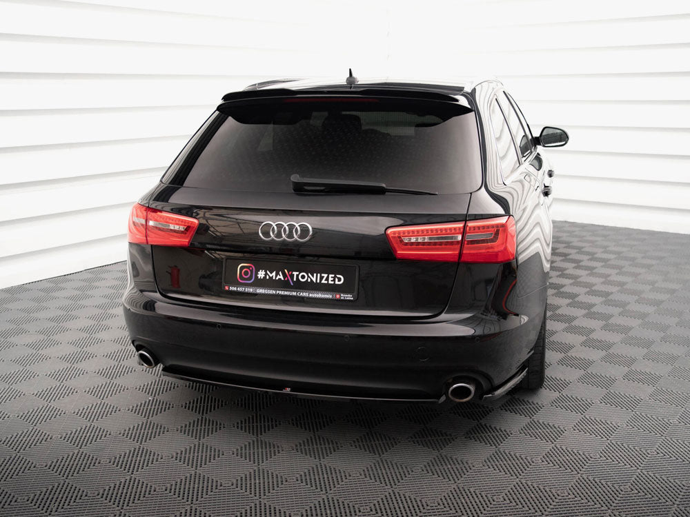Maxton Design - REAR SIDE SPLITTERS V.2 AUDI A6 AVANT C7