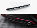 Maxton Design - Central Rear Splitter (Vertical Bars) Kia Ceed GT Mk3 Facelift