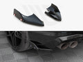 Maxton Design - Rear Side Splitters V.5 + Flaps Volkswagen Golf R Mk8