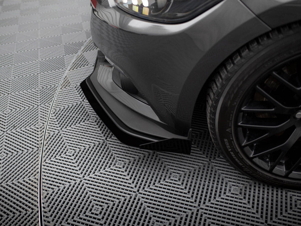 Maxton Design - Street PRO Front Splitter + Flaps Ford Mustang GT Mk6
