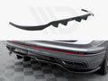 Maxton Design - Rear Splitter (Vertical Bars) Volkswagen Tiguan Allspace R-Line Mk2 Facelift