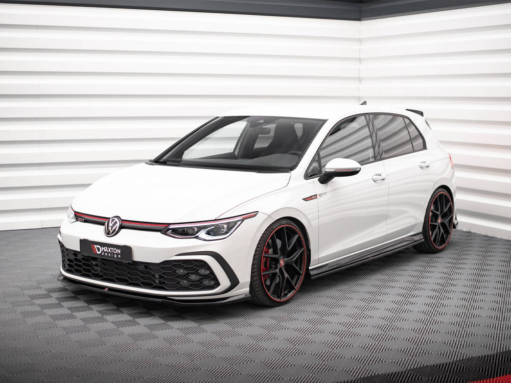 Maxton Design - FRONT SPLITTER V.7 VOLKSWAGEN GOLF GTI / GTE / R-LINE MK8