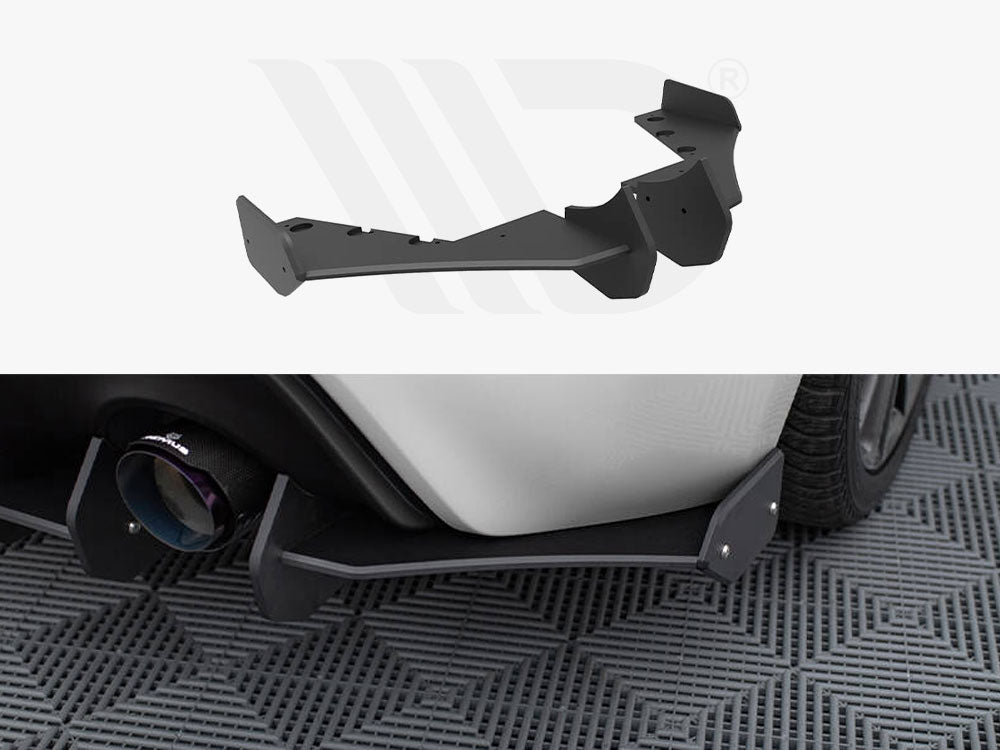Maxton Design - Street PRO Rear Side Splitters Subaru BRZ Mk1 / Mk1 Facelift