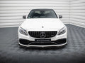 Maxton Design - Front Splitter V.1 Mercedes-AMG C63 Sedan / Estate W205 / S205