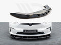 Maxton Design - FRONT SPLITTER V.2 TESLA MODEL X MK1 FACELIFT