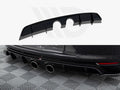 Maxton Design - REAR VALANCE V.2 VOLKSWAGEN SCIROCCO MK3 (R32 EXHAUST)