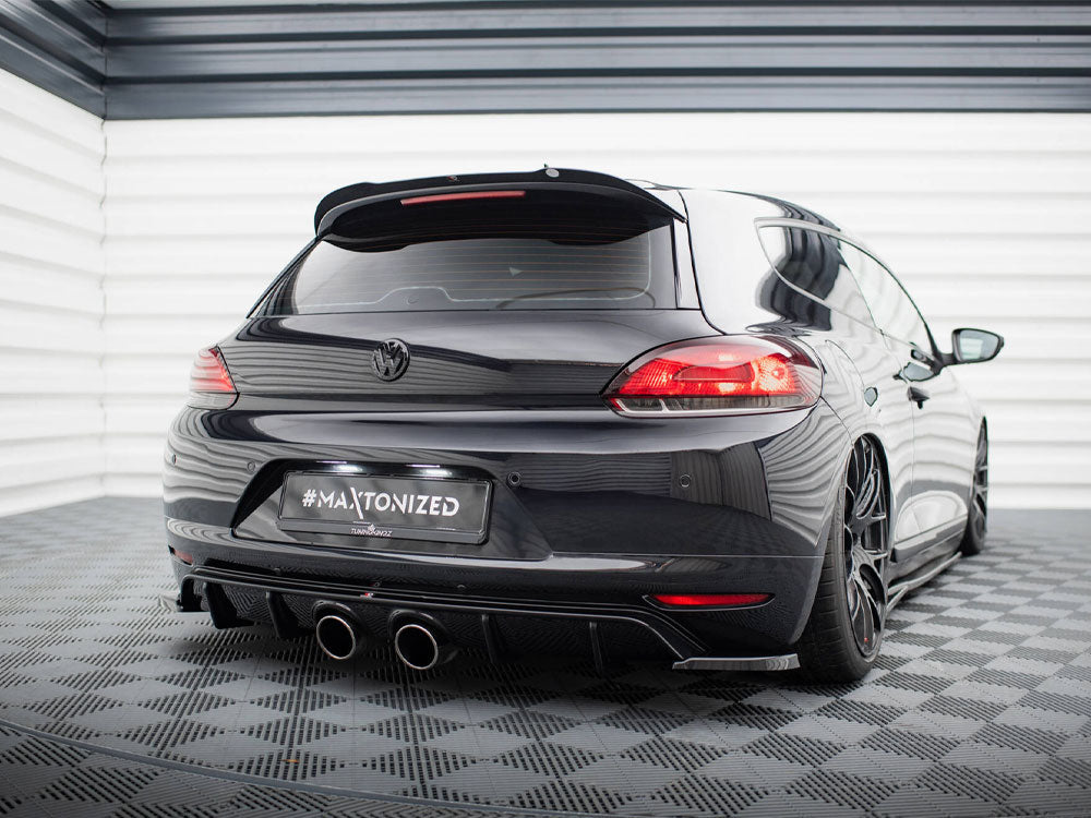 Maxton Design - REAR VALANCE V.2 VOLKSWAGEN SCIROCCO MK3 (R32 EXHAUST)