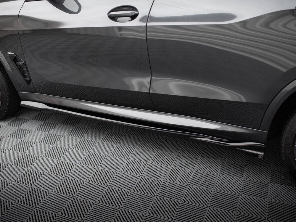 Maxton Design - Side Skirt Diffusers BMW X5 M F95 / F95 Facelift