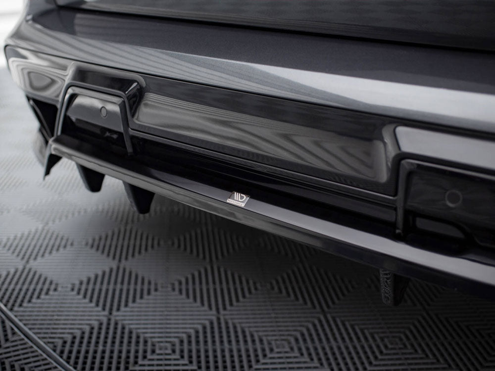 Maxton Design - Rear Splitter (Vertical Bars) BMW X5 M F95 / F95 Facelift