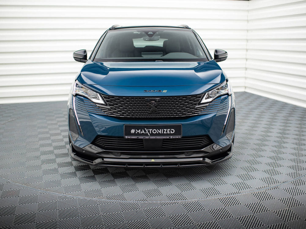 Maxton Design - FRONT SPLITTER PEUGEOT 3008 GT-LINE MK2 FACELIFT