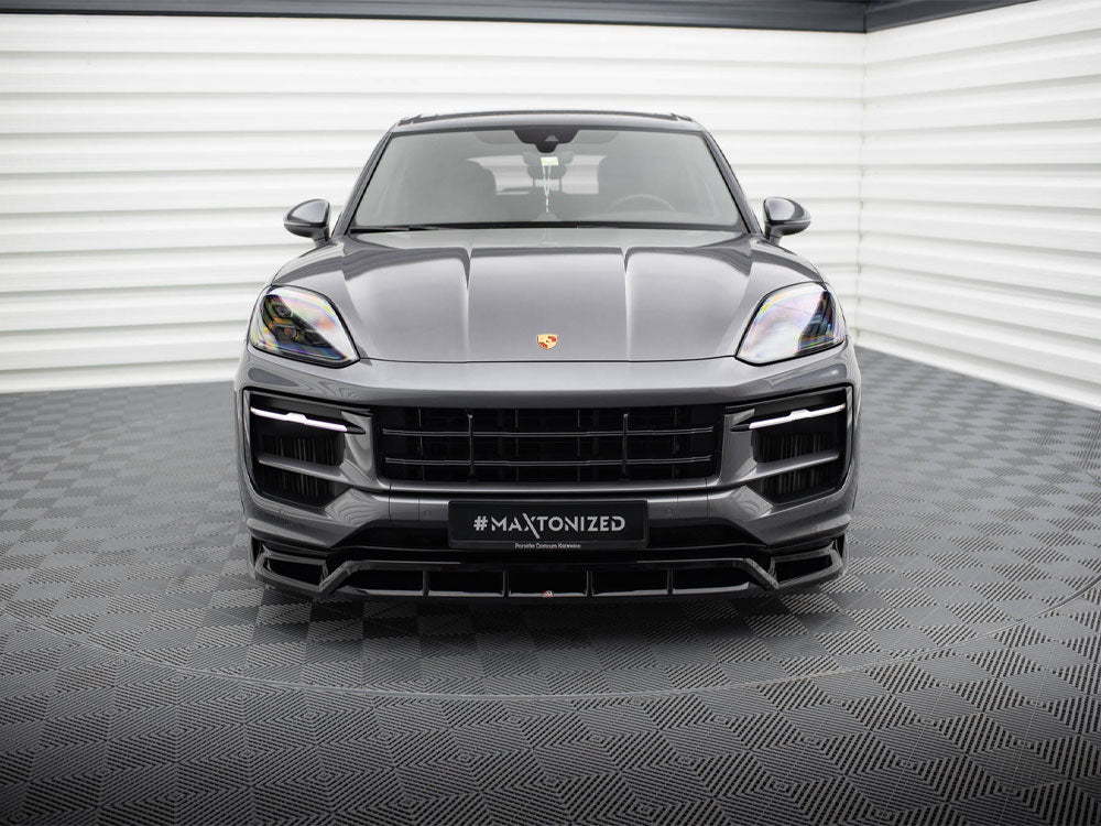 Maxton Design - Front Splitter Porsche Cayenne Cayenne SUV / Coupe Mk3 Facelift