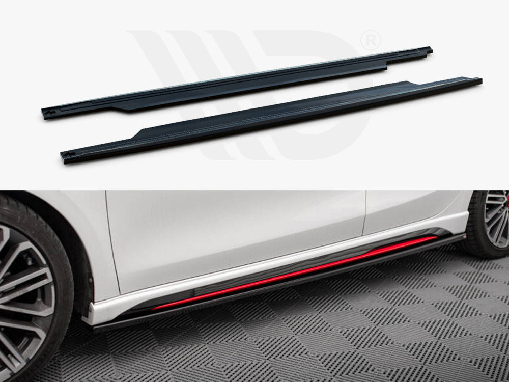 Maxton Design - SIDE SKIRTS DIFFUSERS KIA CEED GT MK3