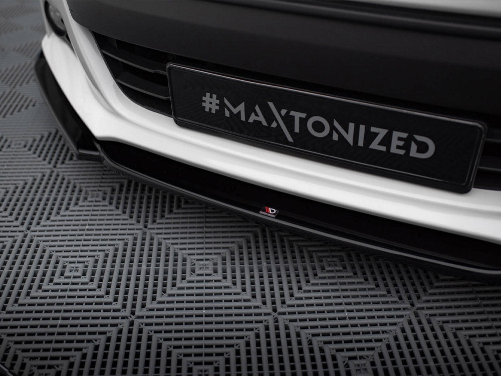 Maxton Design - FRONT SPLITTER V.1 + FLAPS SUBARU BRZ