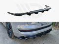 Maxton Design - CENTRAL REAR SPLITTER (VERTICAL BARS) AUDI E-TRON S-LINE