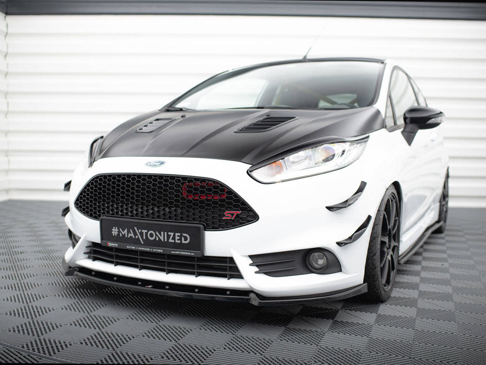 Maxton Design - Front Splitter V.4 Ford Fiesta ST Mk7 Facelift