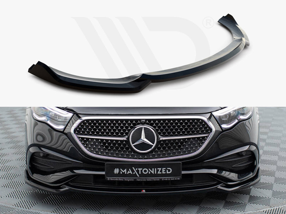 Maxton Design - FRONT SPLITTER V.1 MERCEDES-BENZ E AMG-LINE W214