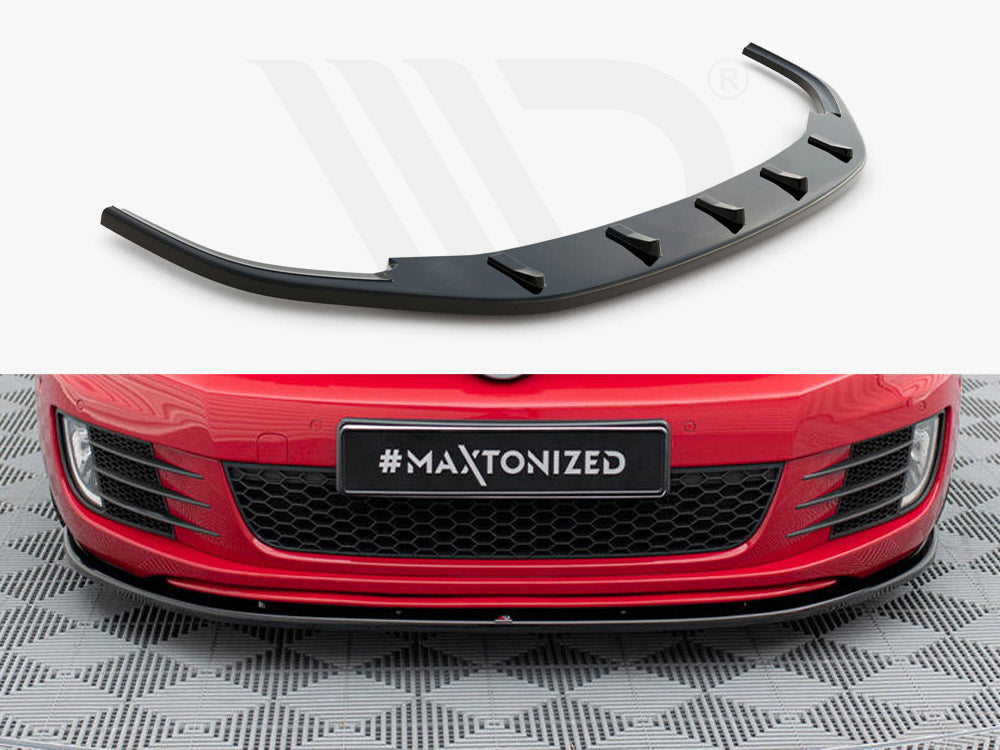 Maxton Design - FRONT SPLITTER VER.2 VW GOLF VI GTI