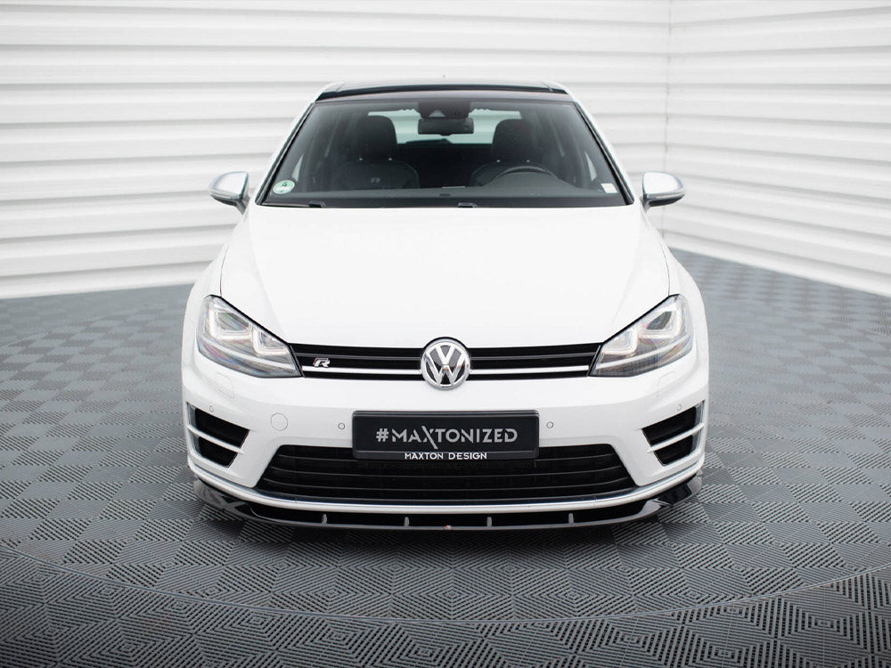 Maxton Design - Front Splitter V.6 Volkswagen Golf R / R-Line Mk7