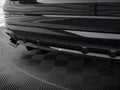 Maxton Design - Central Rear Splitter (Vertical Bars) Audi SQ8 / Q8 S-Line Mk1 Facelift