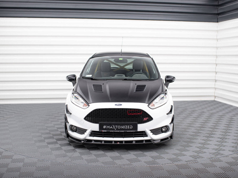 Maxton Design - FRONT SPLITTER V.6 + FLAPS FORD FIESTA ST MK7 FACELIFT