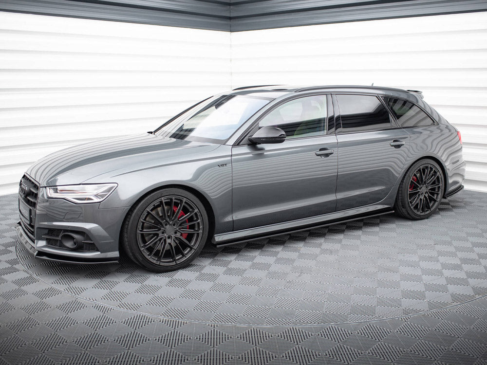Maxton Design - Side Skirts Diffusers Audi A6 / A6 C7 S-Line / S6 C7 Facelift