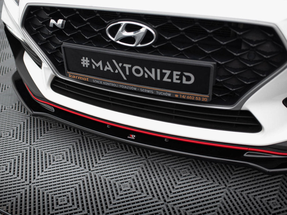 Maxton Design - FRONT SPLITTER V.3 HYUNDAI I30 N MK3 HATCHBACK/ FASTBACK (2017-)