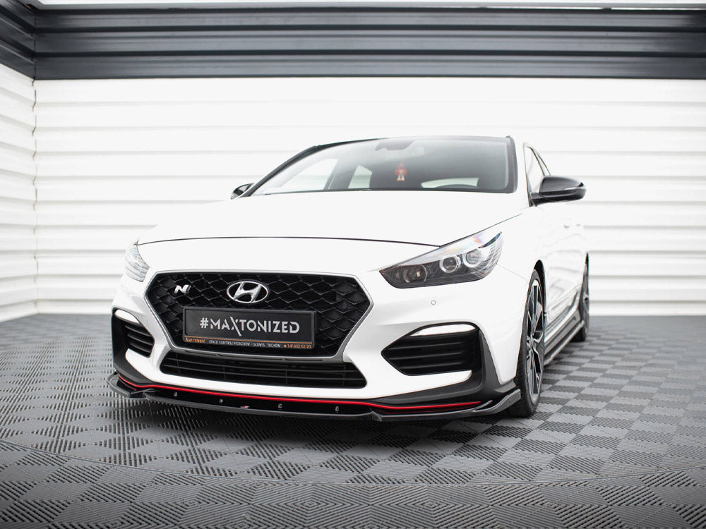 Maxton Design - FRONT SPLITTER V.5 HYUNDAI I30 N MK3 HATCHBACK/ FASTBACK (2017-)
