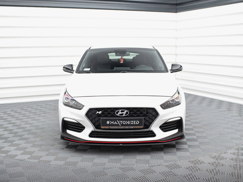 Maxton Design - STREET PRO FRONT SPLITTER HYUNDAI I30 N MK3 HATCHBACK/ FASTBACK (2017-2020)
