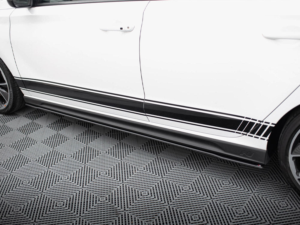 Maxton Design - Street PRO Side Skirt Diffusers V.1 Hyundai I30 N / N-Line Hatchback / Fastback Mk3 / Mk3 Facelift