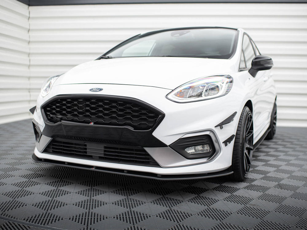 Maxton Design - STREET PRO DURABILITY FRONT SPLITTER FORD FIESTA MK8/8.5 ST / ST-LINE (2017-)