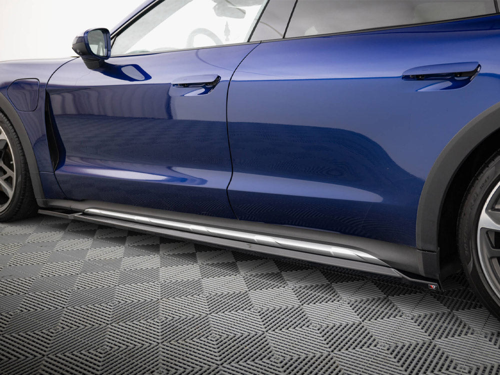 Maxton Design - Side Skirts Diffusers Porsche Taycan Cross Turismo 4S