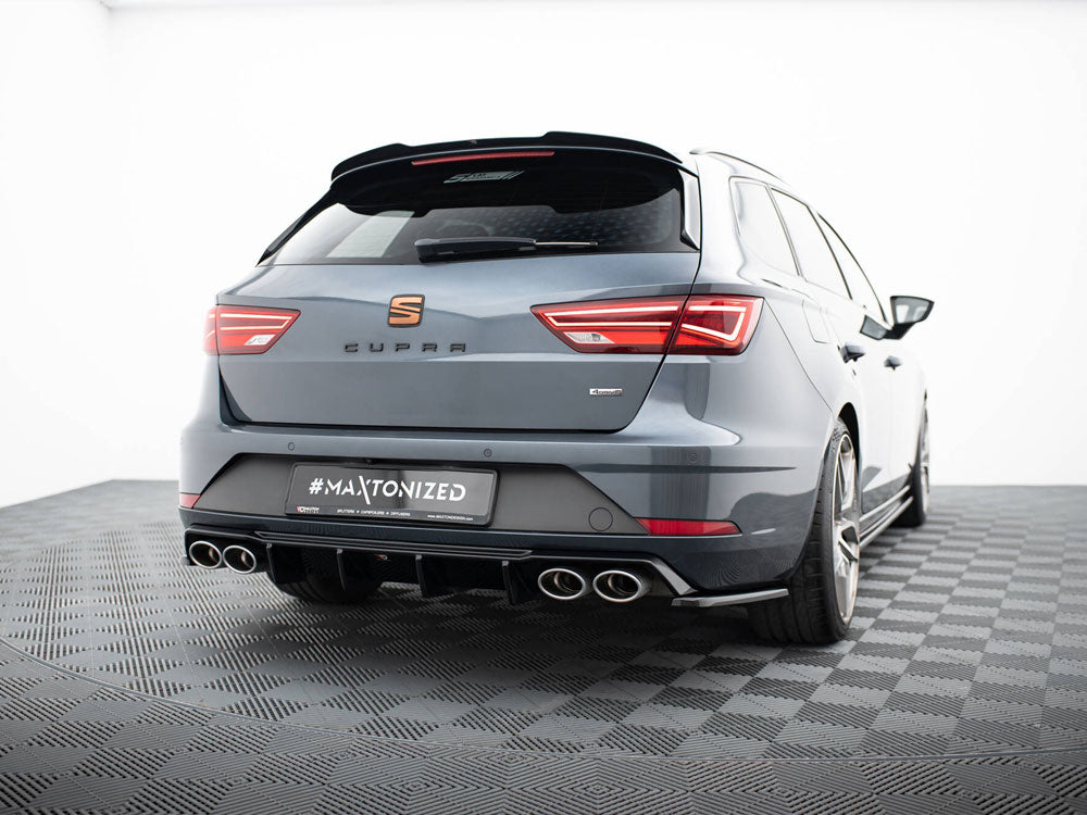 Maxton Design - Rear Valance V.3 Seat Leon Cupra ST Mk3 FL
