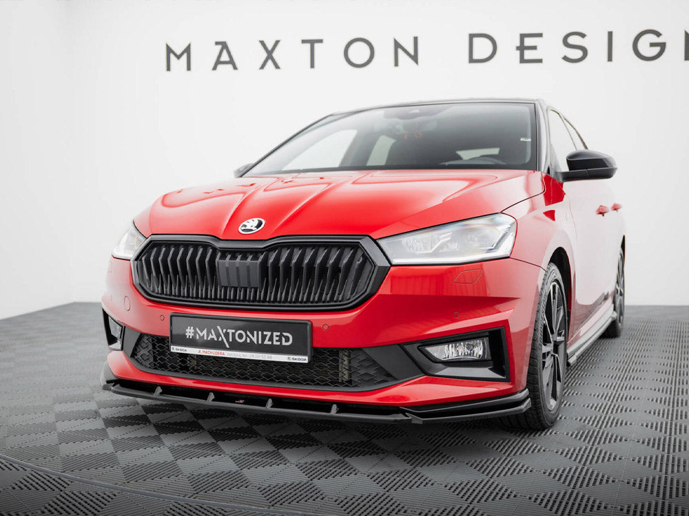 Maxton Design - Front Splitter Skoda Fabia Monte Carlo Mk4