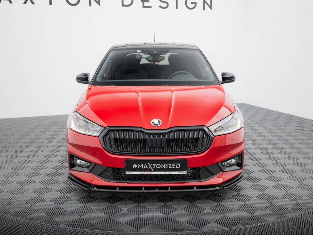 Maxton Design - Front Splitter Skoda Fabia Monte Carlo Mk4