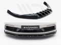 Maxton Design - Front Splitter V.2 Porsche 718 Cayman GTS 982c