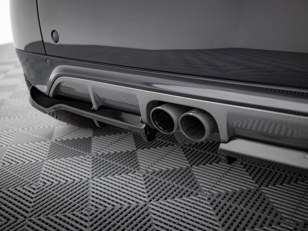 Maxton Design - Rear Splitter (Vertical Bars) Brabus Smart Fortwo C451 Facelift