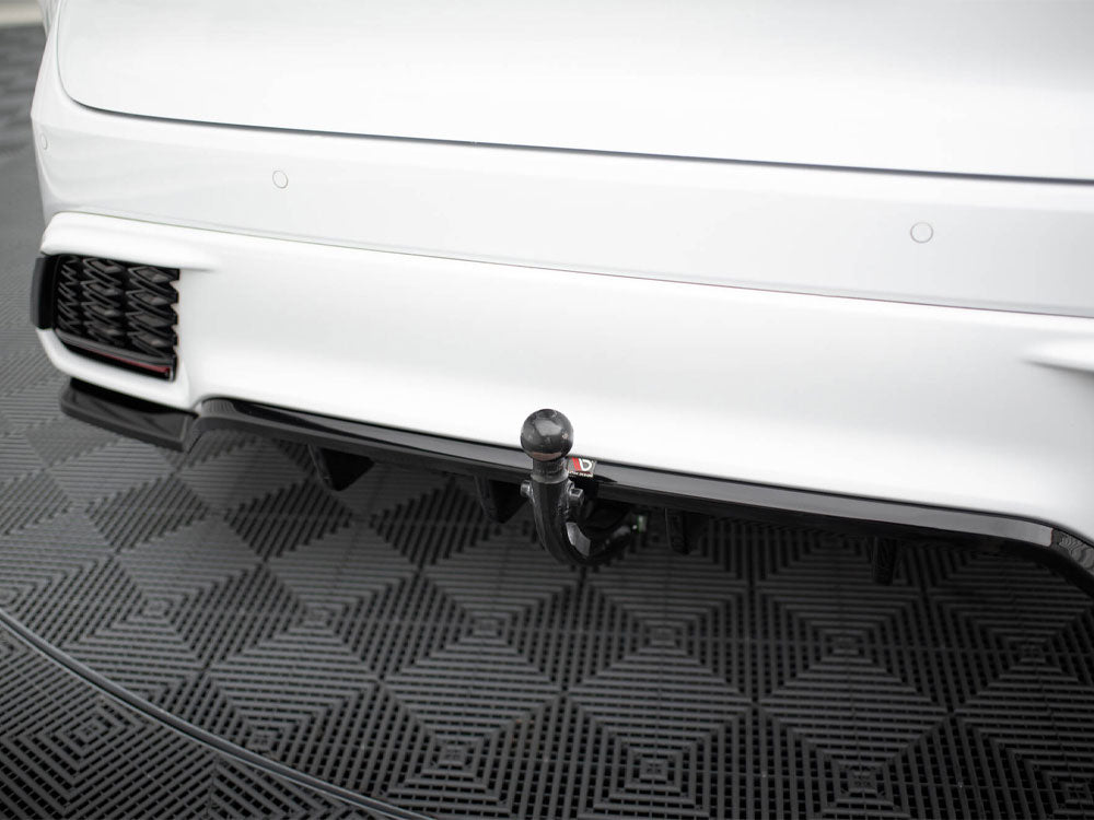 Maxton Design - Rear Splitter (Vertical Bars) Lexus RX F-Sport Mk5