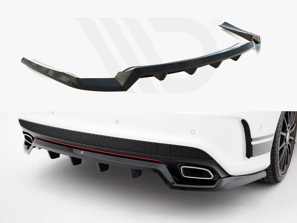 Maxton Design - Rear Splitter (Vertical Bars) Mercedes-Benz CLA AMG-Line C117