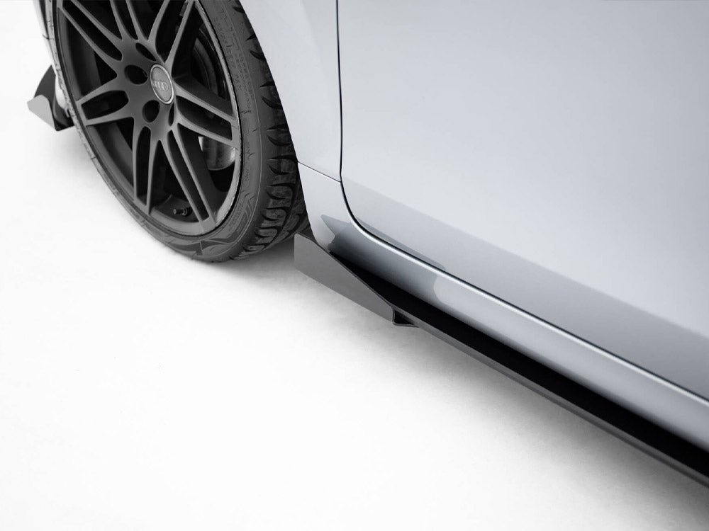 Maxton Design - Street PRO Side Skirts Diffusers + Flaps Audi TT S / TT S-Line 8J Facelift