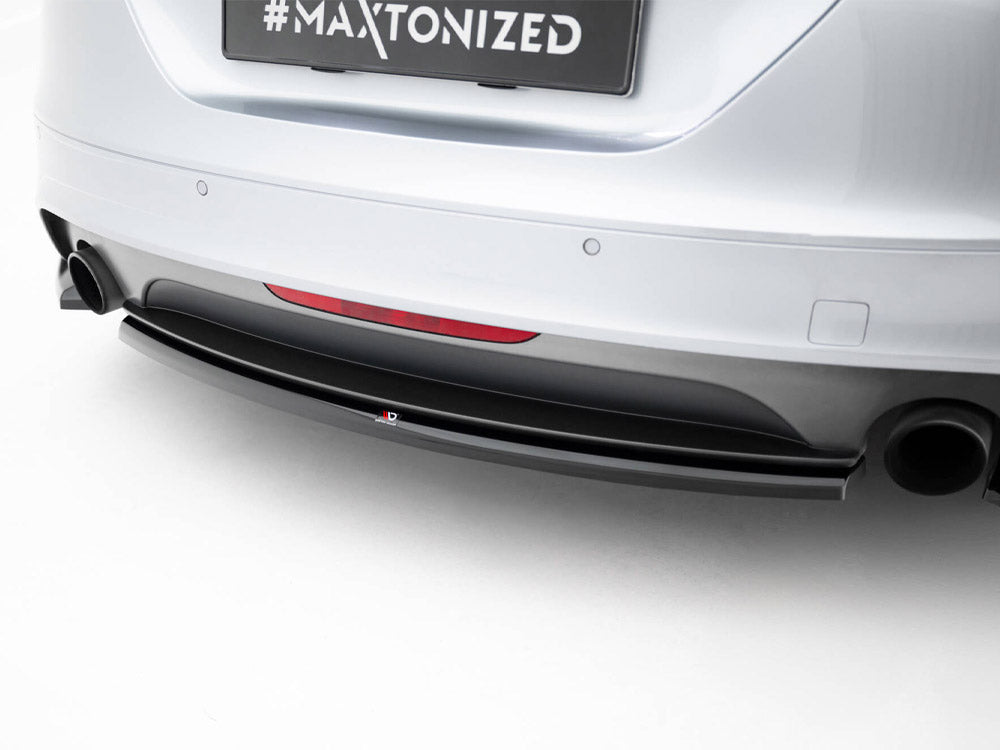 Maxton Design - Central Rear Splitter Audi TT S-Line 8J Facelift