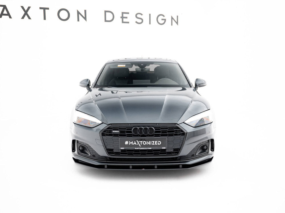 Maxton Design - Street PRO Front Splitter Audi A5 F5 / B9 Facelift