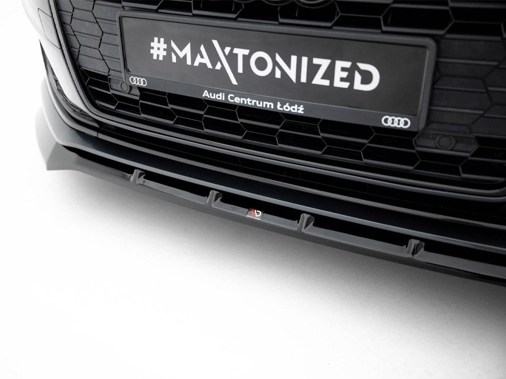 Maxton Design - Front Splitter V.2 Audi A5 F5 / B9 Facelift