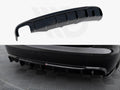 Maxton Design - Rear Valance Audi A4 B8 (Single side dual exhaust version)