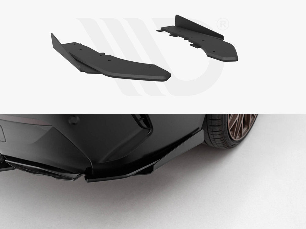 Maxton Design - Street Pro Rear Side Splitters + Flaps BMW M440i G22 / G23